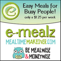 SAVE TIME AND MONEY WITH E-MEALZ MEAL PLANS