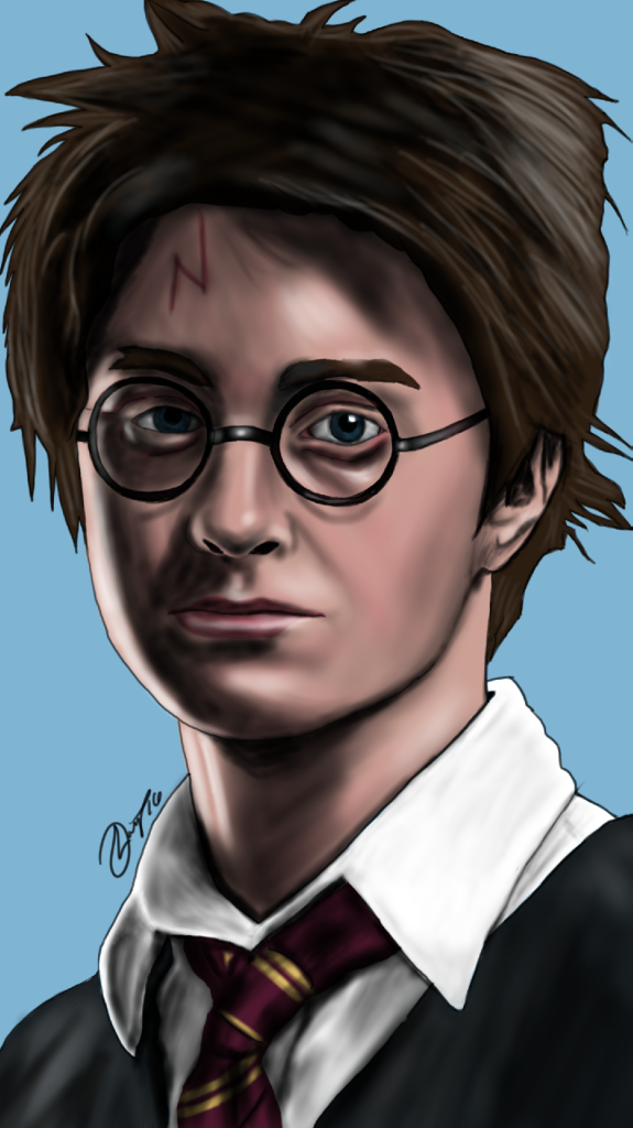 Harry Potter Drawing by Murphy Elliott - Fine Art America-saigonsouth.com.vn