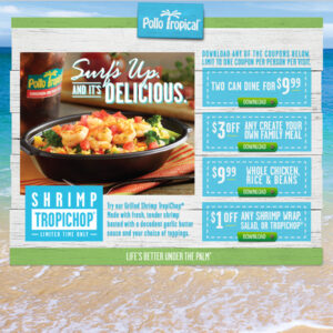 Pollo~Tropical Landing Page & CSS Banner Ads